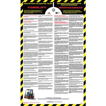 Forklift Poster - California