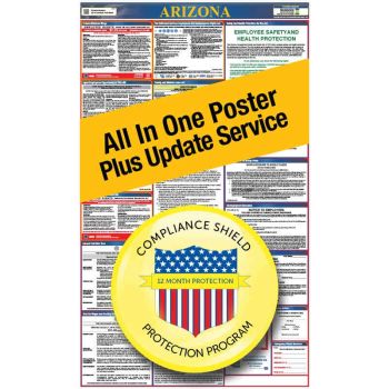 Arizona All In One Poster + 2 Year Replacement Poster