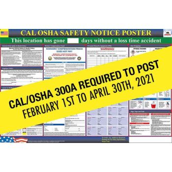 Cal/OSHA Safety Notice Poster