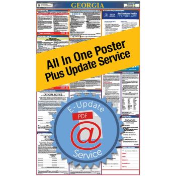 Georgia All In One Poster + 2 Year E-Update Service
