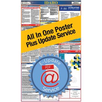Idaho All In One Poster + 1 Year E-Update Service