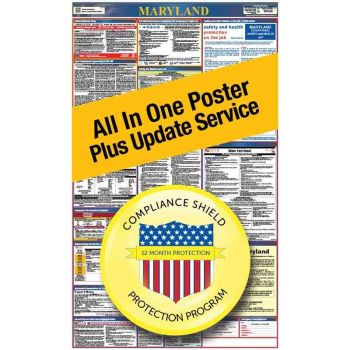 Maryland All In One Poster + 1 Year Replacement Poster