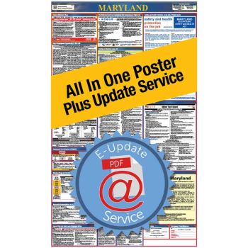 Maryland All In One Poster + 2 Year E-Update Service