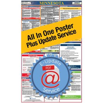 Minnesota All In One Poster + 3 Year E-Update Service
