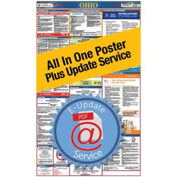 Ohio All In One Poster + 1 Year E-Update Service