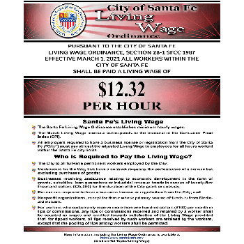 City of Santa Fe Living Wage Ordinance