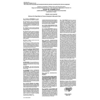 Connecticut Mercantile Trade Poster