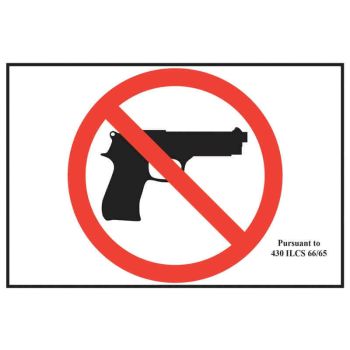 Illinois Firearm Concealed Carry Act Notice Poster