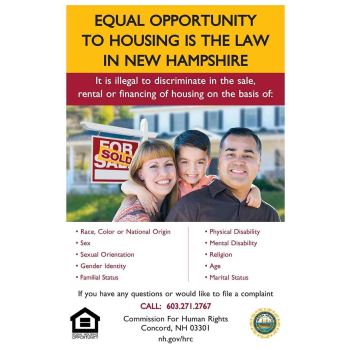 New Hampshire Equal Opportunity to Housing Poster