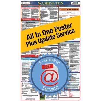 Washington All In One Poster + 1 Year E-Update Service