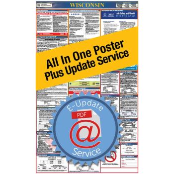 Wisconsin All In One Poster + 3 Year E-Update Service
