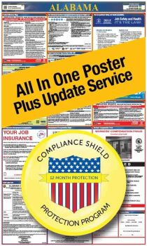 Alabama All In One Poster + 3 Year Replacement Poster