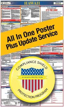 Hawaii All In One Poster + 3 Year Replacement Poster