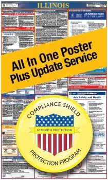 Illinois All In One Poster + 2 Year Replacement Poster