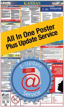 Kansas All In One Poster + 3 Year E-Update Service