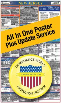 New Jersey All In One Poster + 1 Year Replacement Poster
