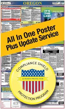 Oregon All In One Poster + 1 Year Replacement Poster
