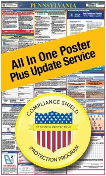Pennsylvania All In One Poster + 2 Year Replacement Poster