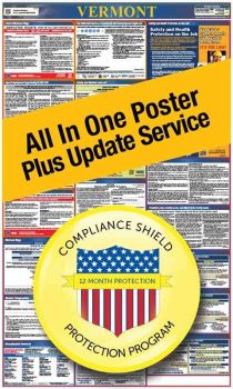 Vermont All In One Poster + 2 Year Replacement Poster