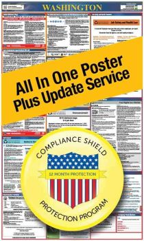 Washington All In One Poster + 3 Year Replacement Poster
